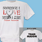 Personalized Needs a Cure Diabetes Awareness T-Shirt 34152X